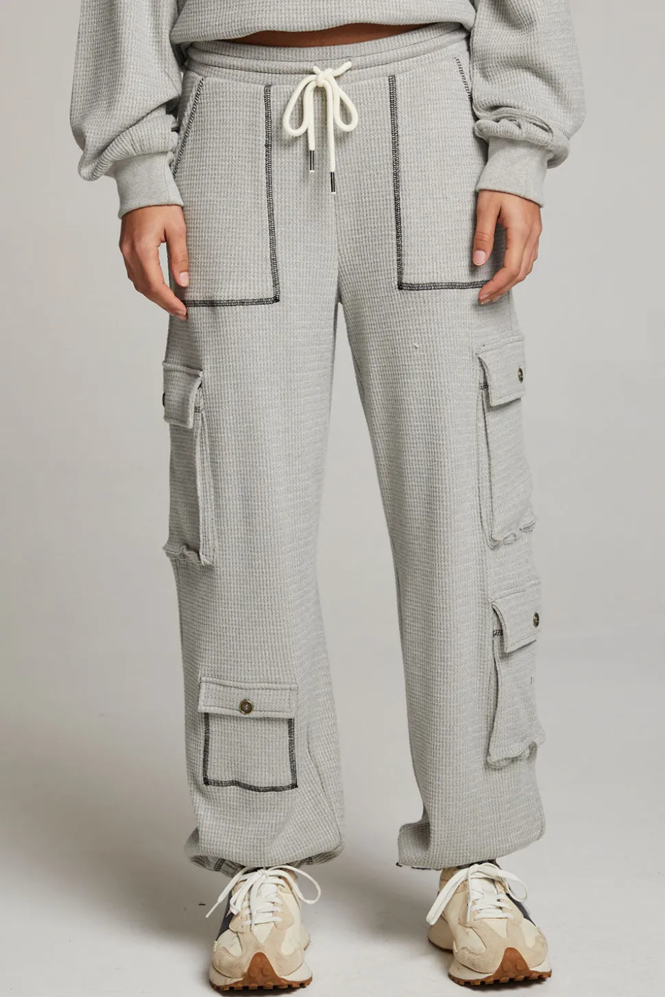 Chaser Brand Bily Heather Grey Jogger Sale