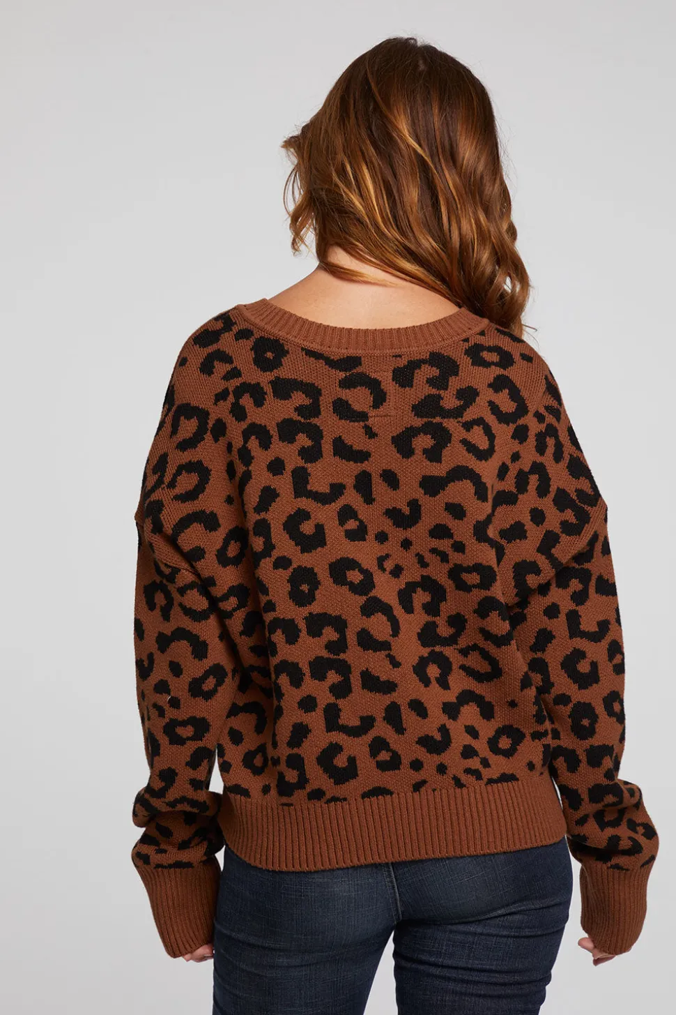 Chaser Brand Bolinas Leopard Print Pullover Best Sale