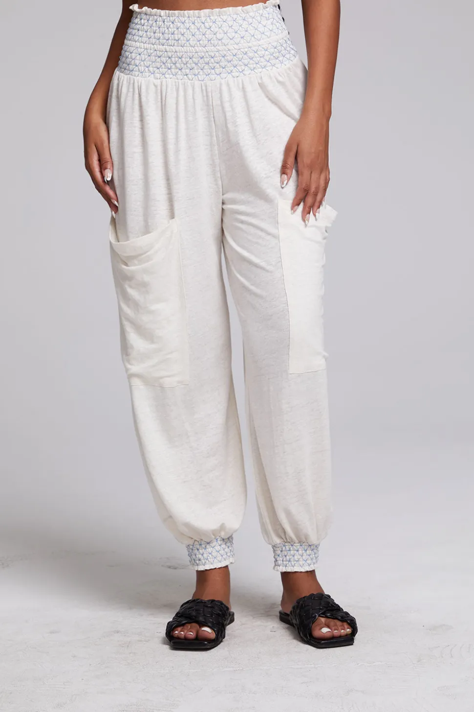 Chaser Brand Caterina Gardenia Trouser New