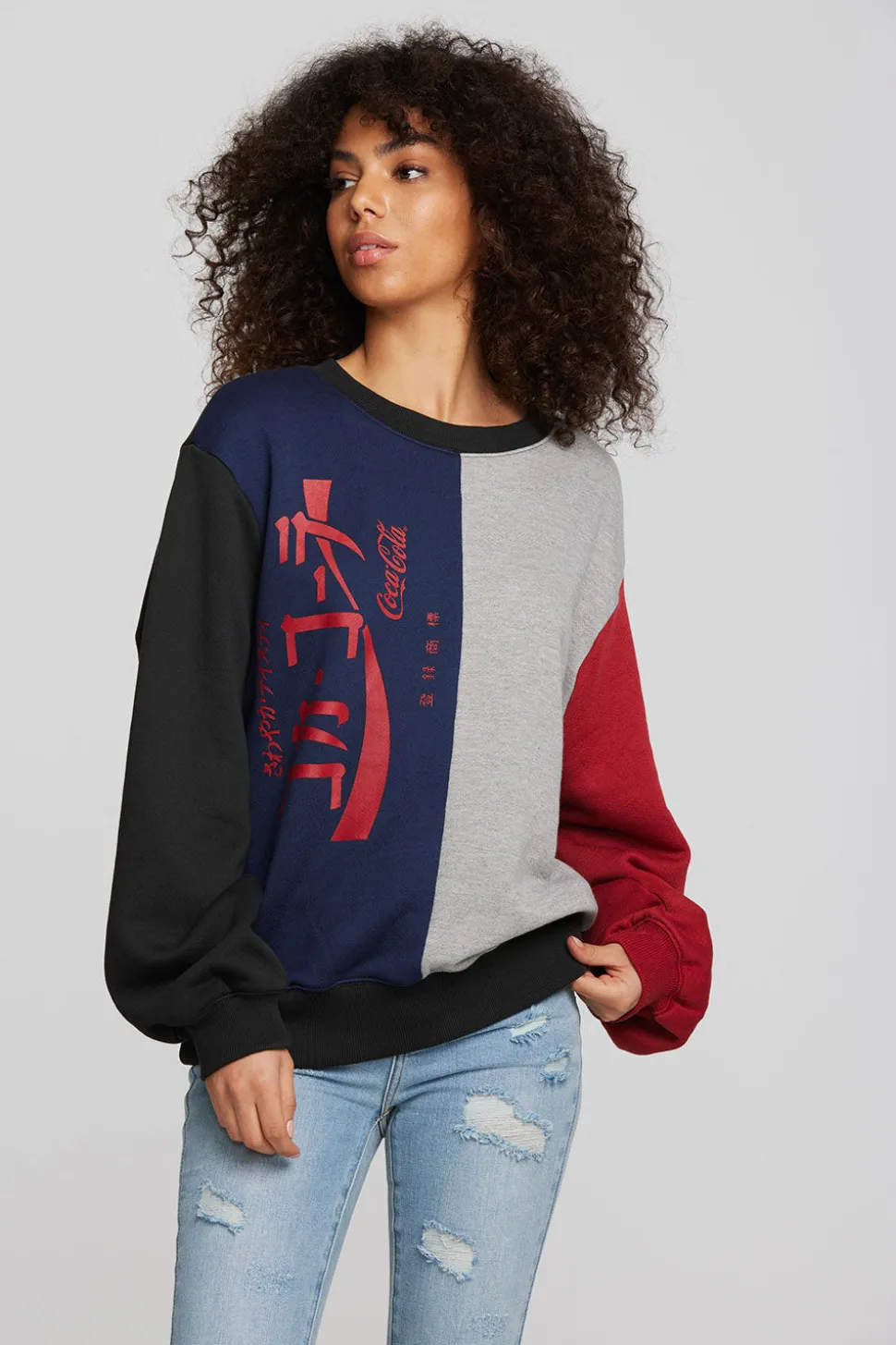 Chaser Brand Coca Cola - Japanese Logo Color Block Online