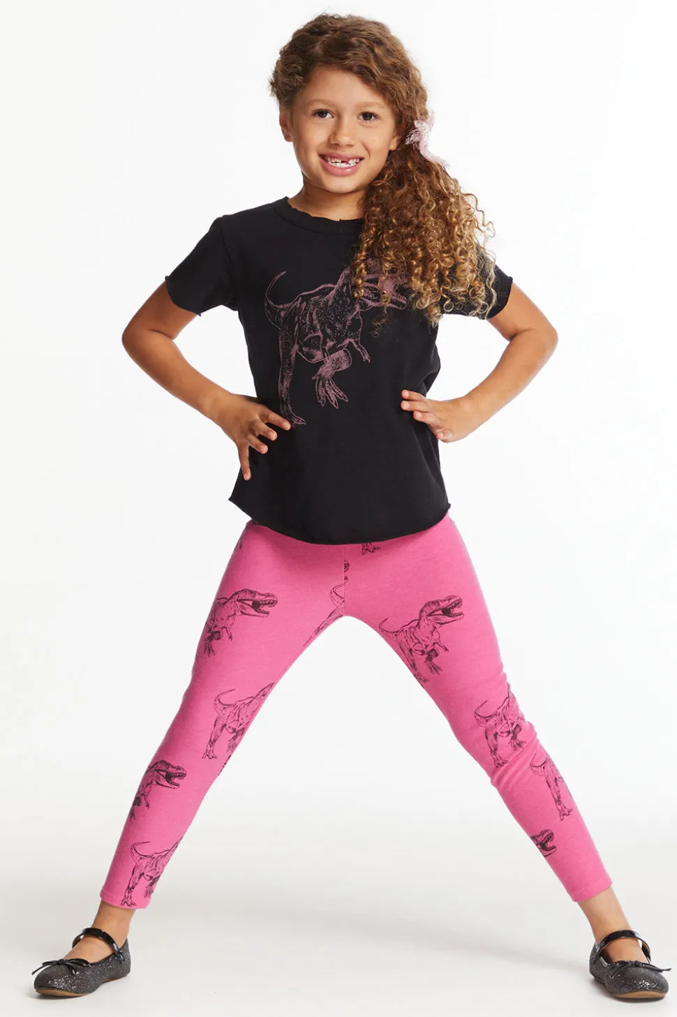 Chaser Brand Dino Time Girls Classic Legging Sale