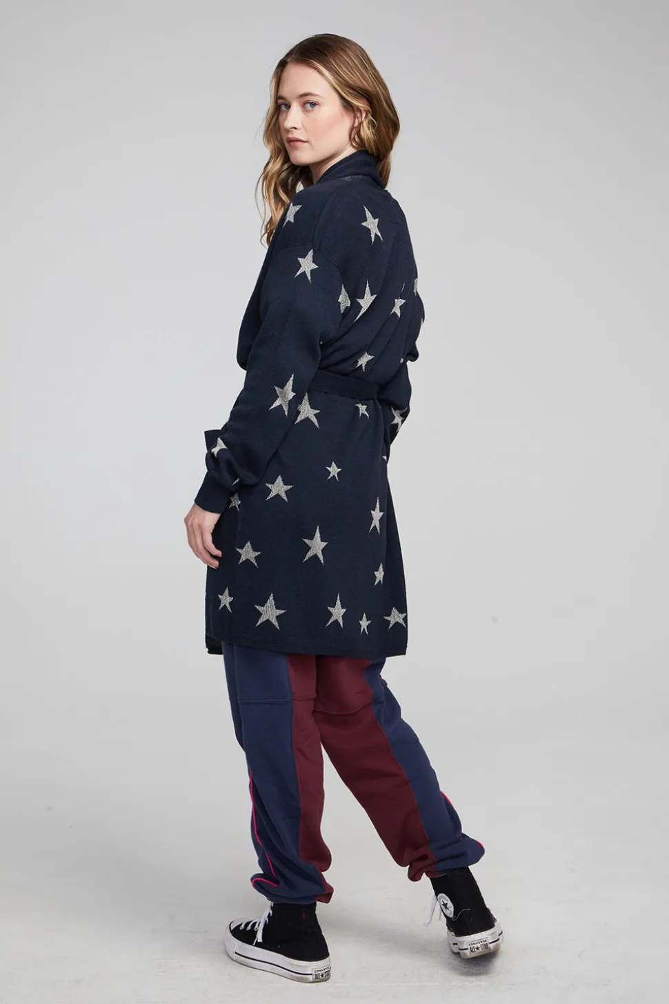 Chaser Brand Eve Star Struck Sweater Outlet
