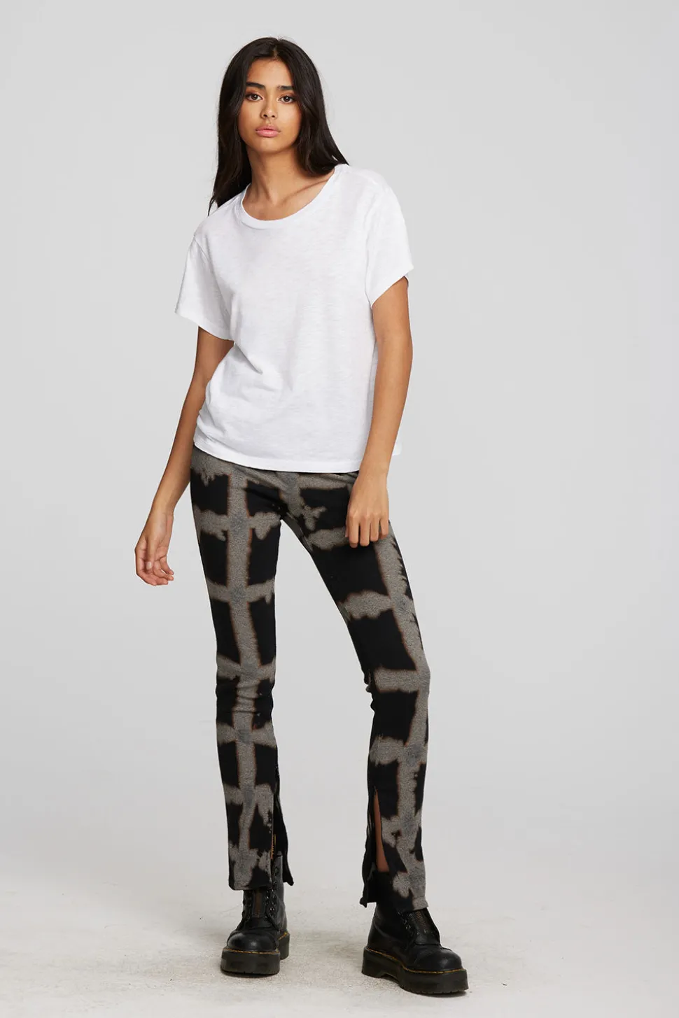 Chaser Brand Gauze Jersey Oversized Crewneck Tee Discount