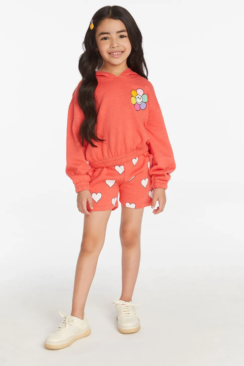 Chaser Brand Hearts Girls Shorts New