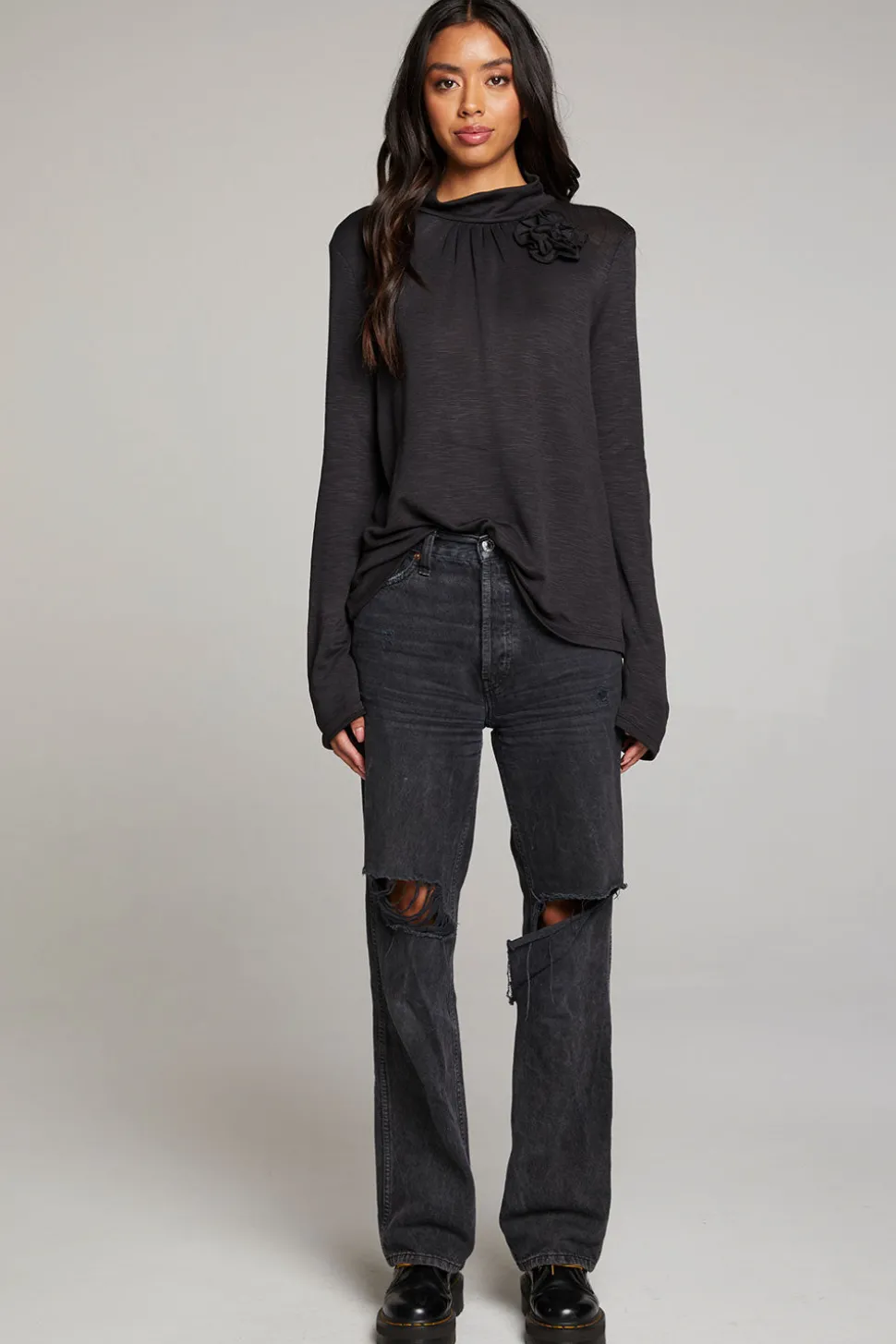 Chaser Brand Hill Licorice Long Sleeve Shop