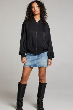 Chaser Brand Johnny Licorice Zip Up Jacket Cheap