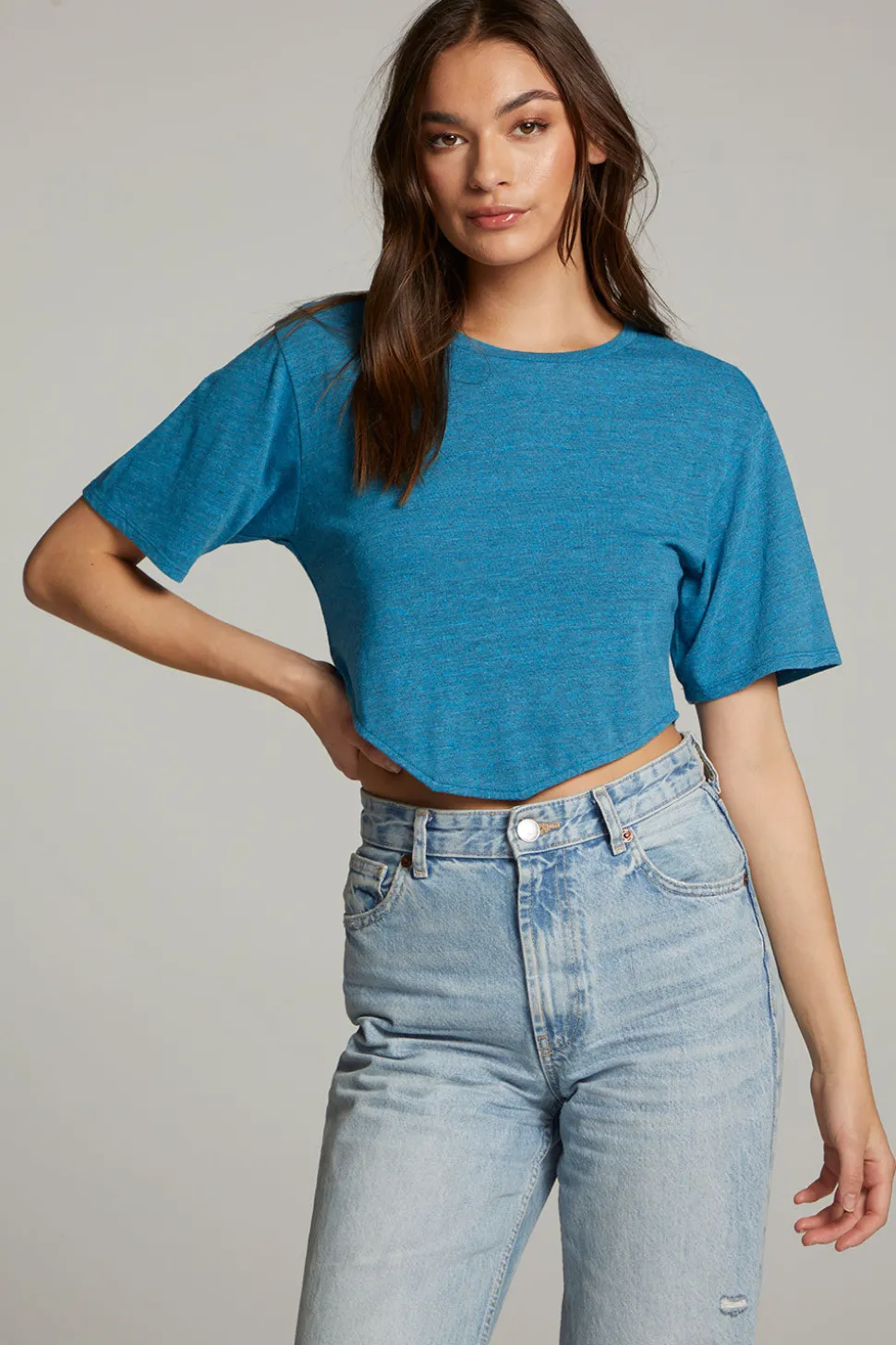 Chaser Brand Kylie Blue Danube Tee Clearance