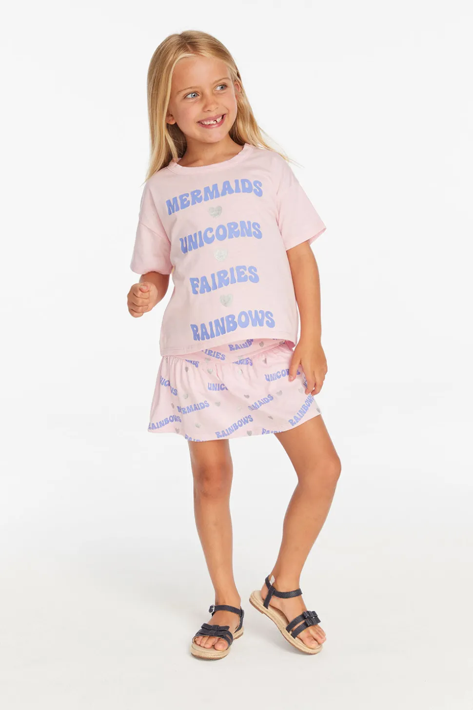 Chaser Brand Mermaid & Friends Girls Tee Cheap