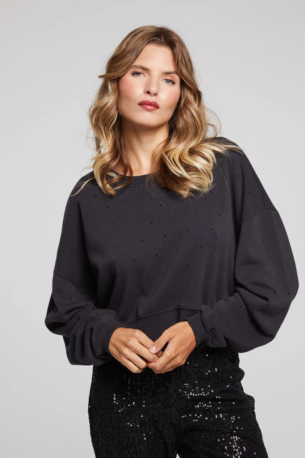 Chaser Brand Scarlet Licorice Pullover Fashion