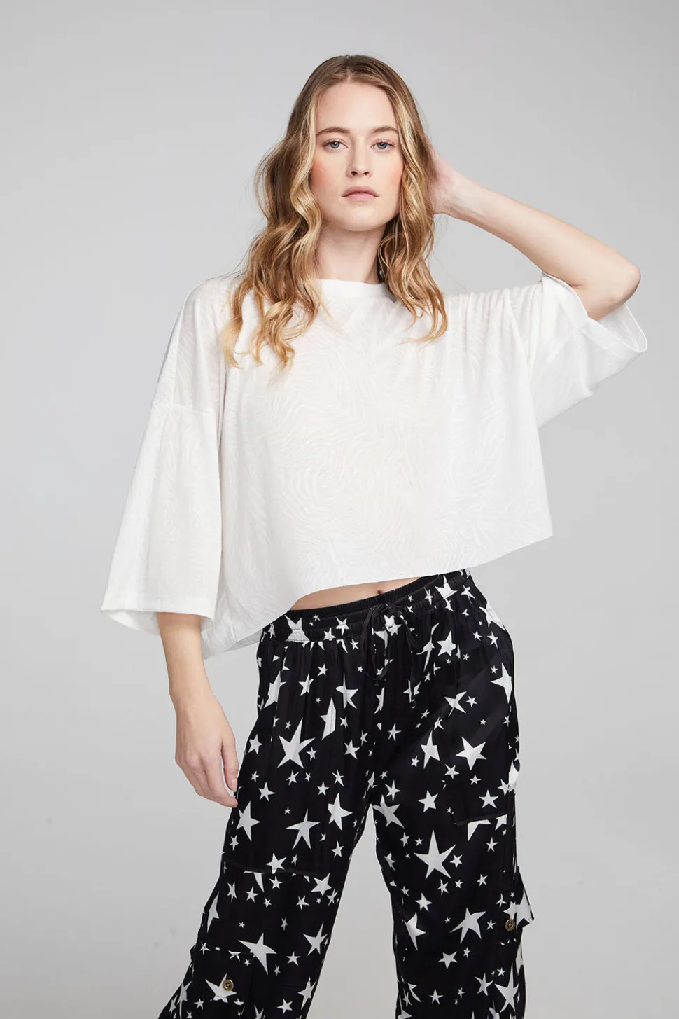 Chaser Brand Shine Bright White Tee Outlet