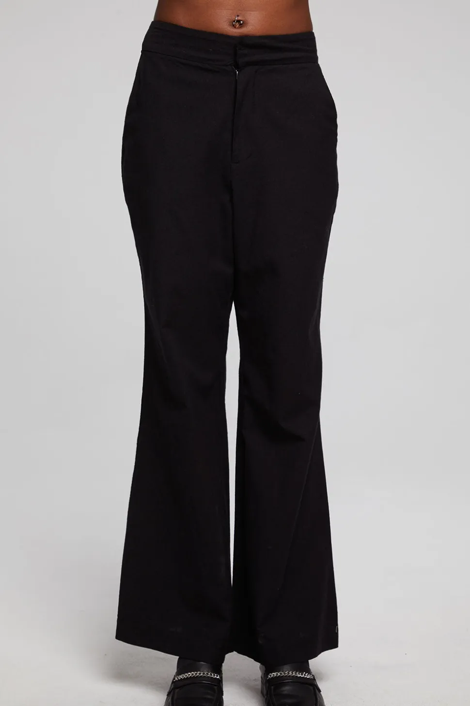 Chaser Brand Simone Trousers - Black Onyx Hot