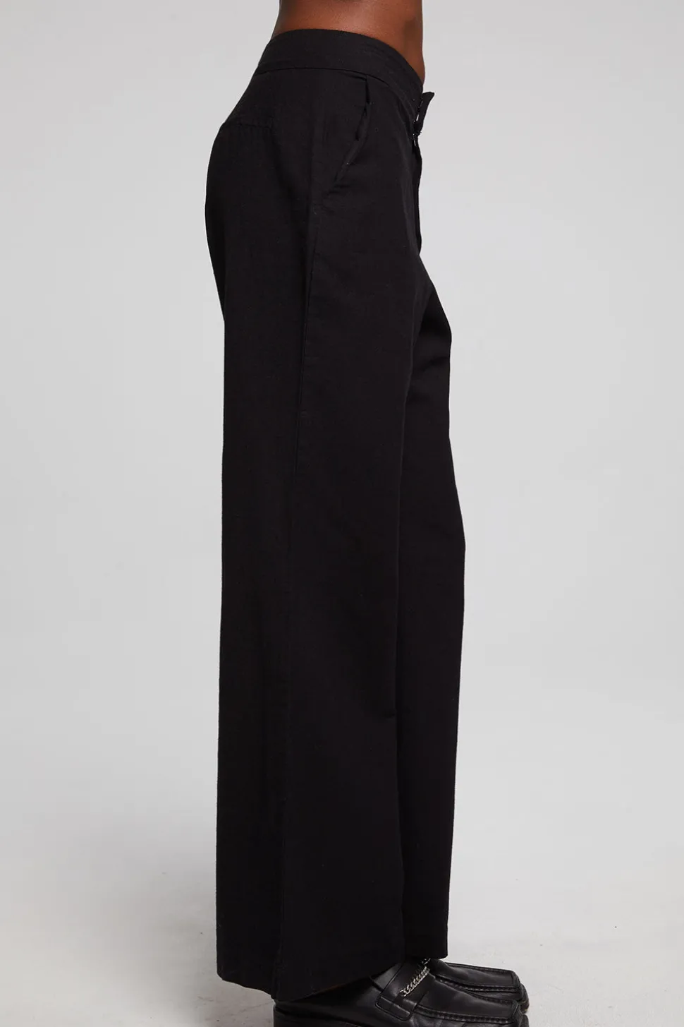 Chaser Brand Simone Trousers - Black Onyx Hot