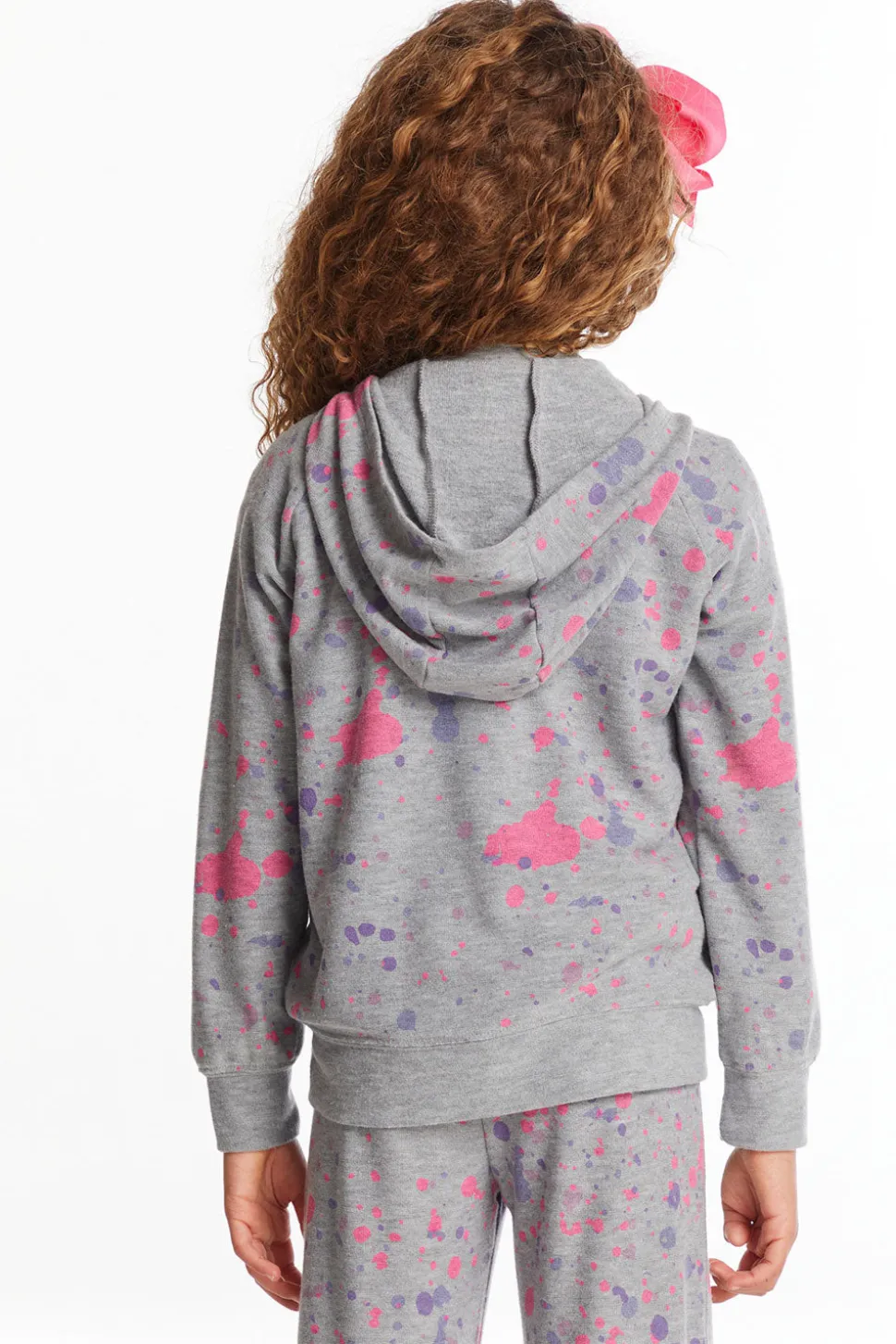 Chaser Brand Splatter Paint Zip-up Hoodie Shop