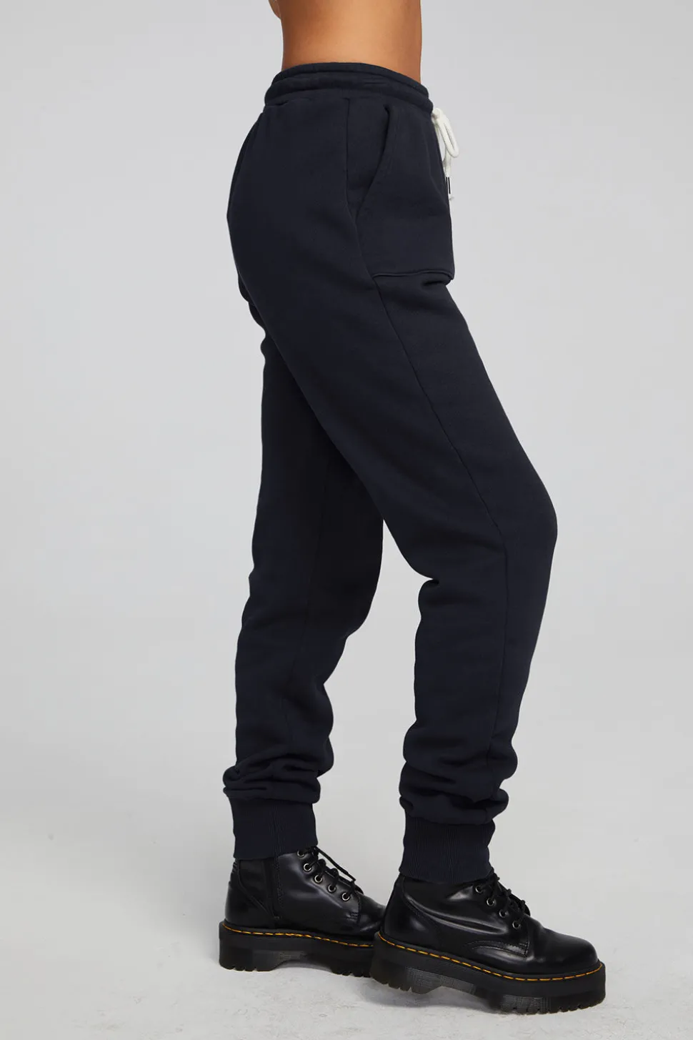 Chaser Brand Tessa Shadow Black Jogger Shop