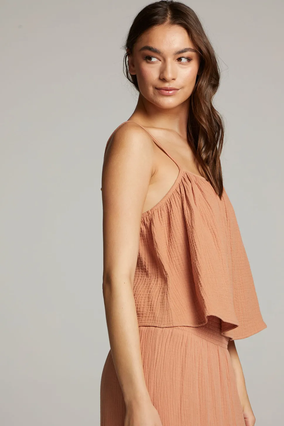 Chaser Brand Tropical Bronze Top Fashion